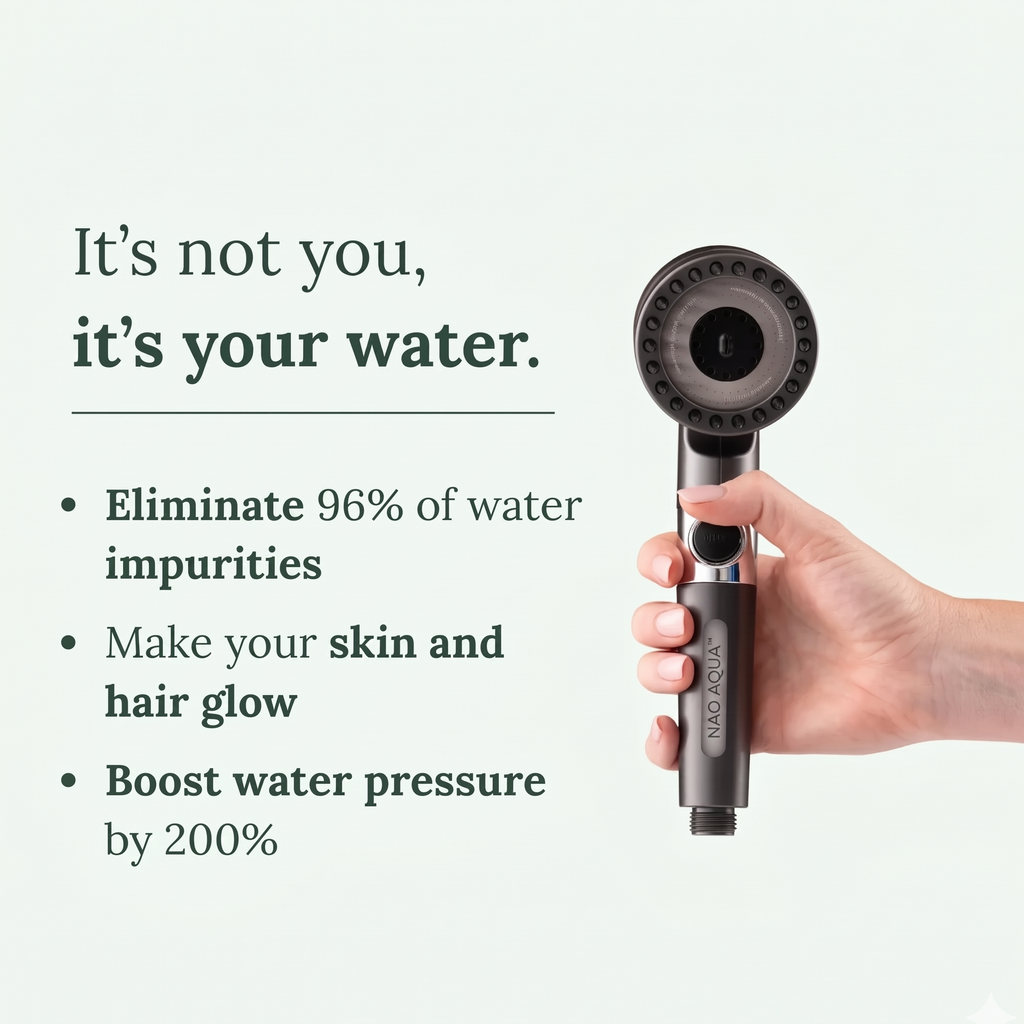 NAO AQUA™️ | Hard Water Defense Shower Filter